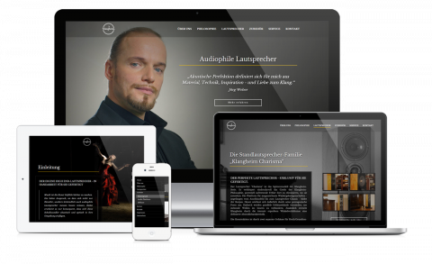 Webdesign & Website-Erstellung für das Berliner Startup Klangheim